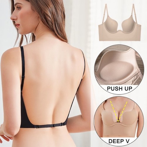 Damen rückenfreie bhs - push, up