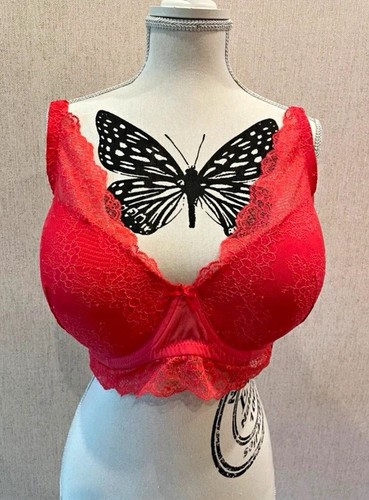 Damen 90d rot spitze - damen,